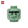 Minifigure Head Green Monster  - LEGO® Part 112489