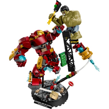 Le combat légendaire entre Hulkbuster et Hulk - LEGO® Marvel 76343
