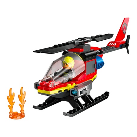 Fire Rescue Helicopter - LEGO® City 60411