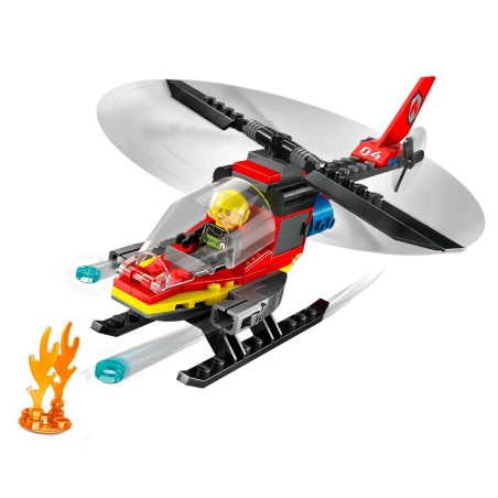 L’hélicoptère de secours des pompiers - LEGO® City 60411
