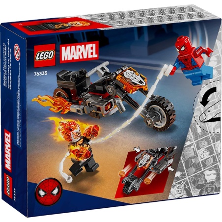 Spider-Man vs. Ghost Rider Motorcycle - LEGO® Marvel 76335
