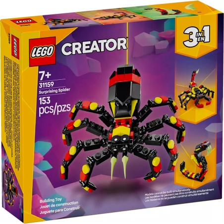 Wild Animals: Surprising Spider - LEGO® Creator 3-in-1 31159