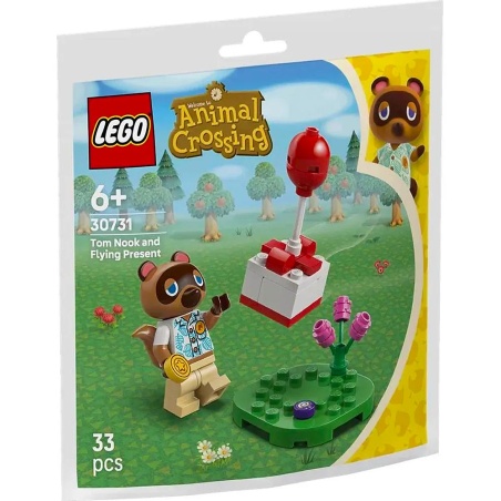 Tom Nook et le cadeau volant - Polybag LEGO® Animal Crossing 30731