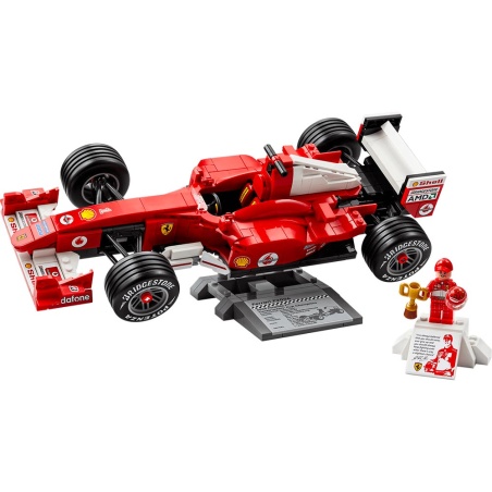 Ferrari F2004 and Michael Schumacher - LEGO® Icons 11375