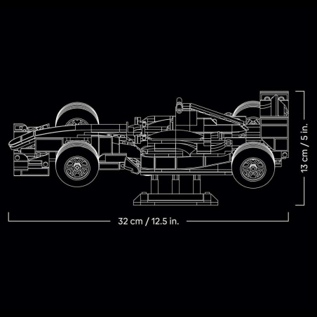 Ferrari F2004 and Michael Schumacher - LEGO® Icons 11375