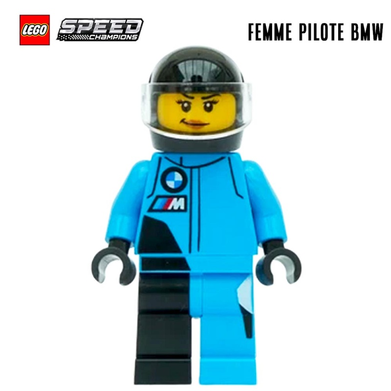 Minifigure LEGO® Speed Champions - BMW Female Driver