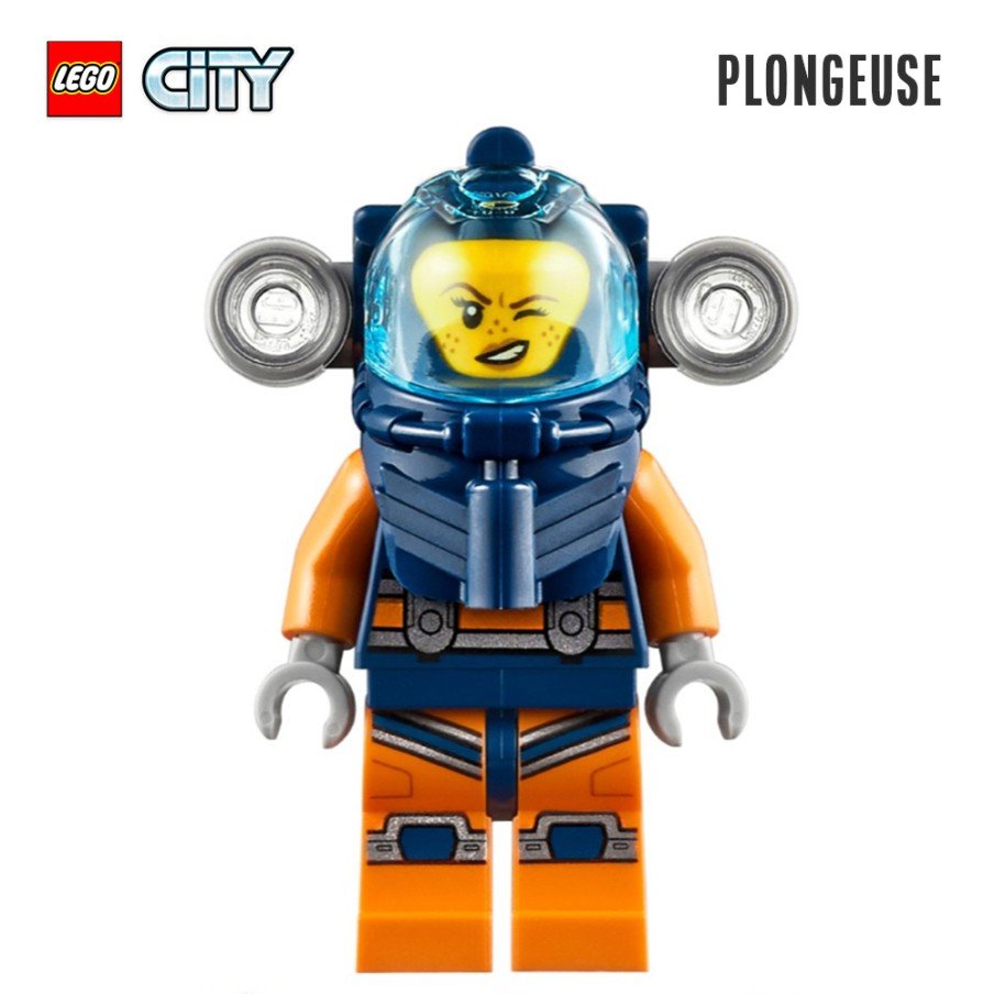Minifigure LEGO® City - La plongeuse