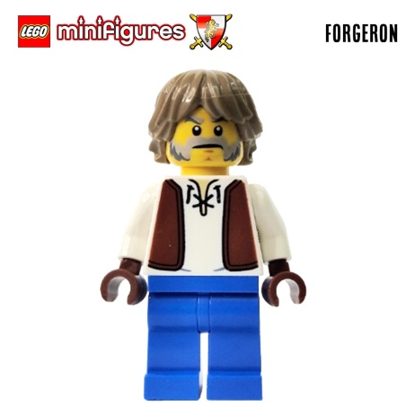 Minifigure LEGO® Médiéval - Forgeron