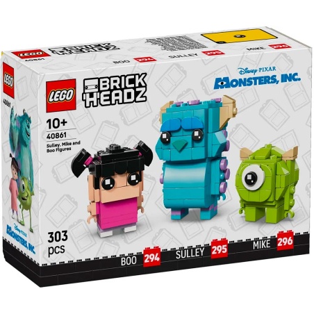 Figurines de Sulli, Bob et Bouh - LEGO® Brickheadz 40861