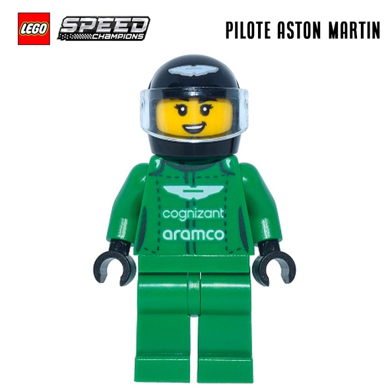 Minifigure LEGO® Speed Champions - Pilote Aston Martin