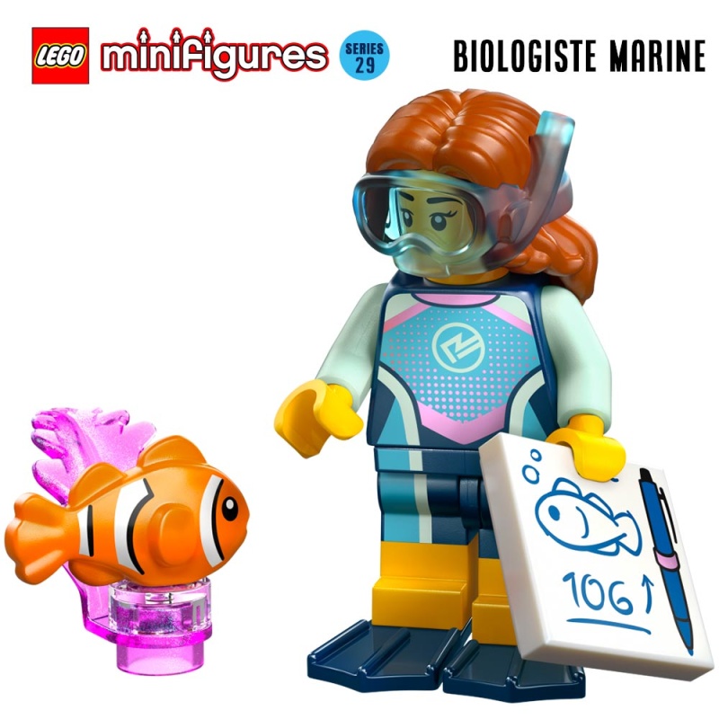 Minifigure LEGO® Série 29 - La biologiste marine