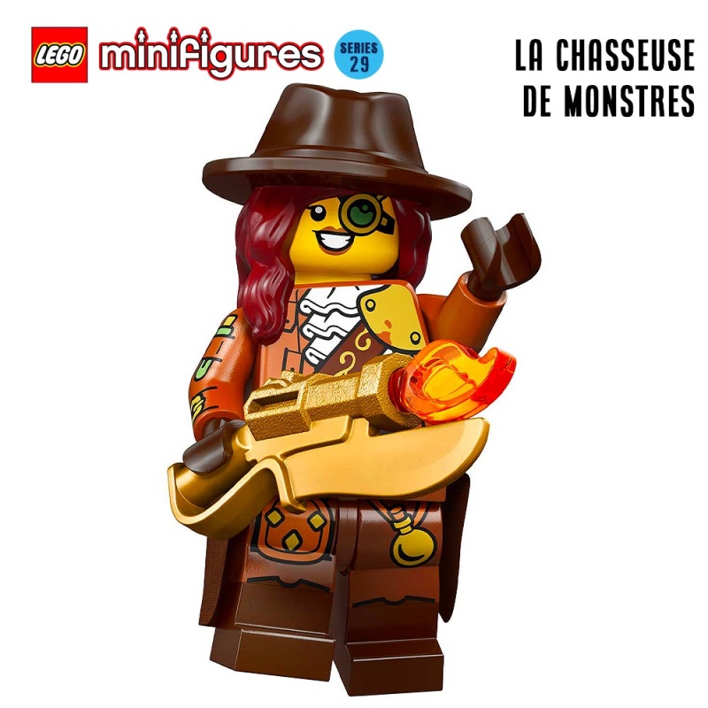 Minifigure LEGO® Série 29 - La chasseuse de monstres