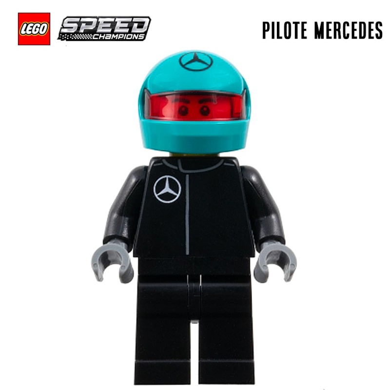 Minifigure LEGO® Speed Champions - Pilote Mercedes