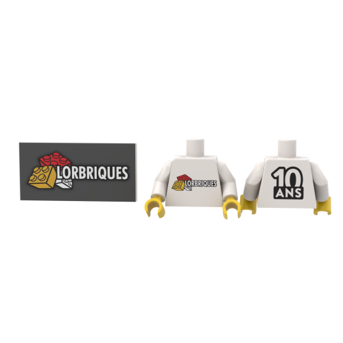 Torses et tuiles blanches -...
