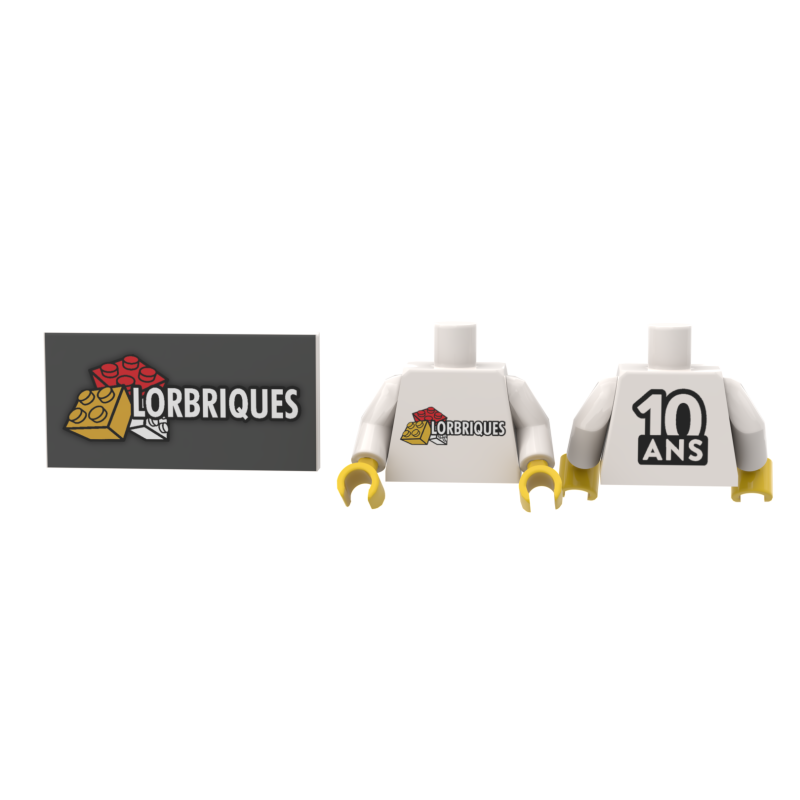 Torses et tuiles blanches - LORBRIQUES