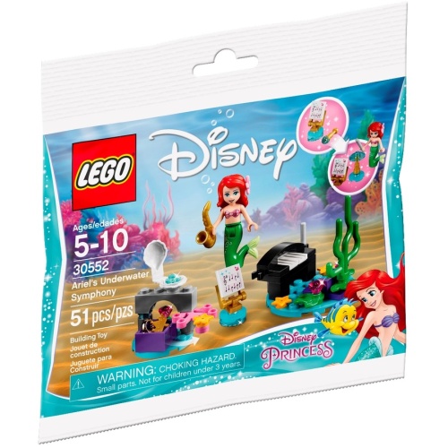 La symphonie sous-marine d'Ariel - Polybag LEGO® Disney 30552