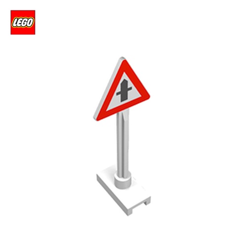Panneau intersection - Pièce LEGO® 649p02
