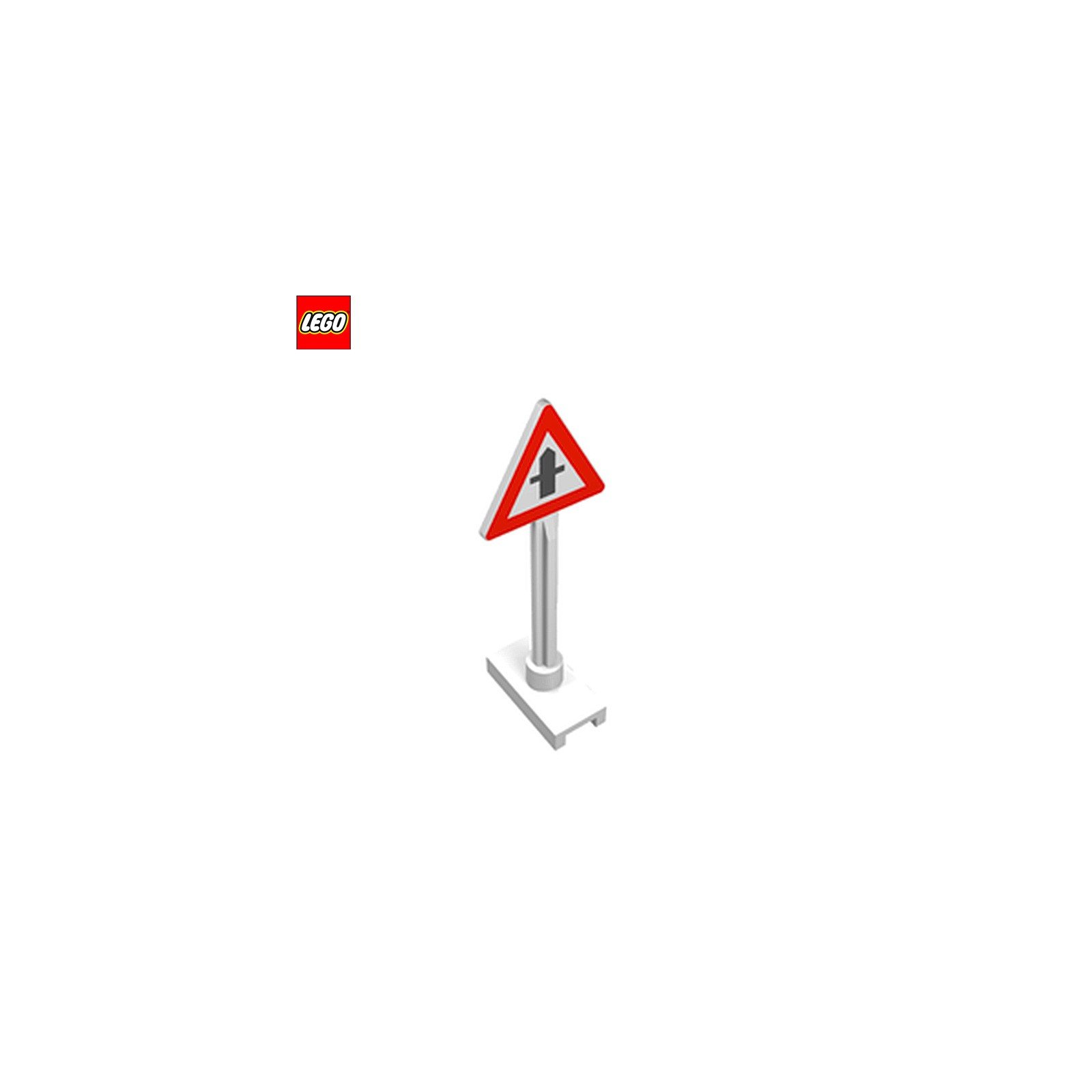 Panneau intersection - Pièce LEGO® 649p02