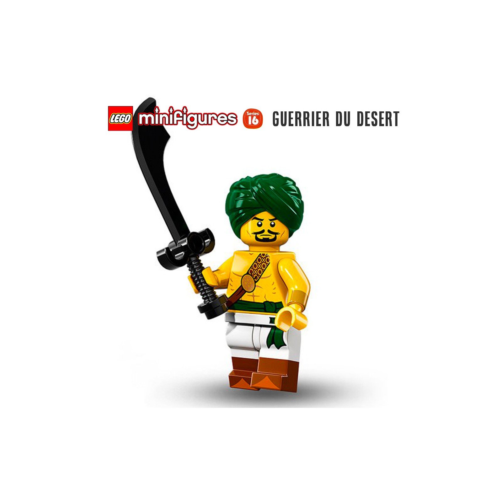 Minifigure LEGO® Série 16 - Guerrier du désert