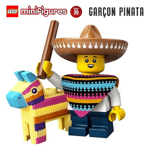 Minifigure LEGO® Série 20 - Le garçon piñata