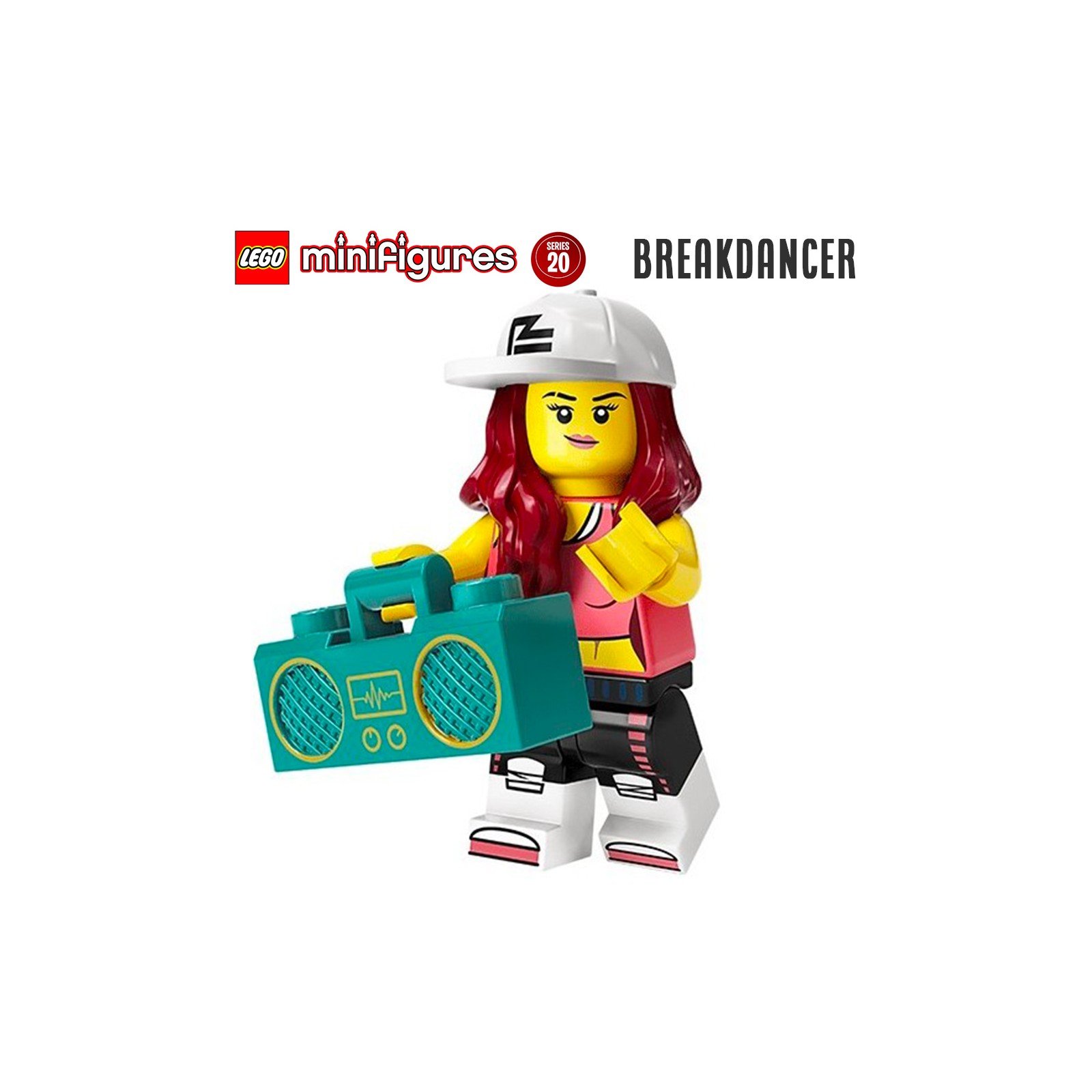Minifigure LEGO® Série 20 - Breakdancer