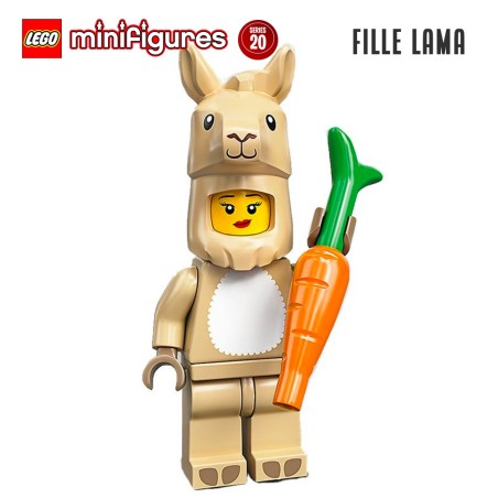 Minifigure LEGO® Série 20 - La fille en costume de Lama
