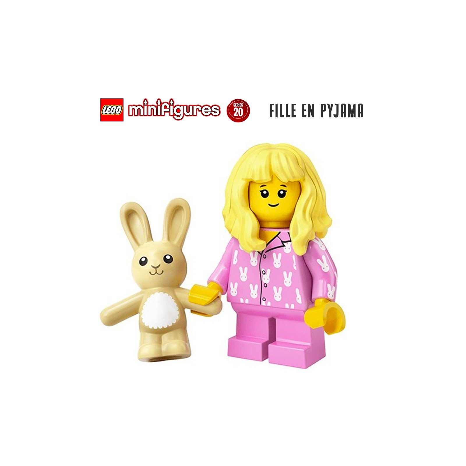 Minifigure LEGO® Série 20 - La fille en pyjama