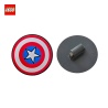 Bouclier de Captain America - Pièce LEGO® 50695