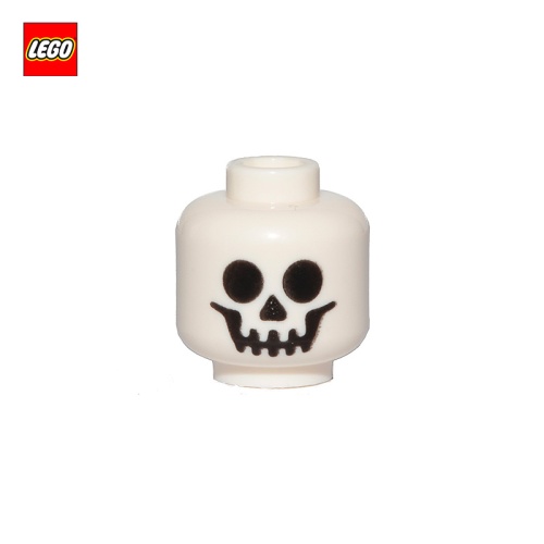 Tête de minifigurine Squelette - Pièce LEGO® 99574
