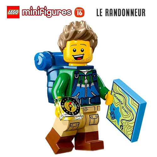 Minifigure LEGO® Série 16 - Le randonneur