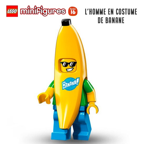 Minifigure LEGO® Série 16 - L'homme banane