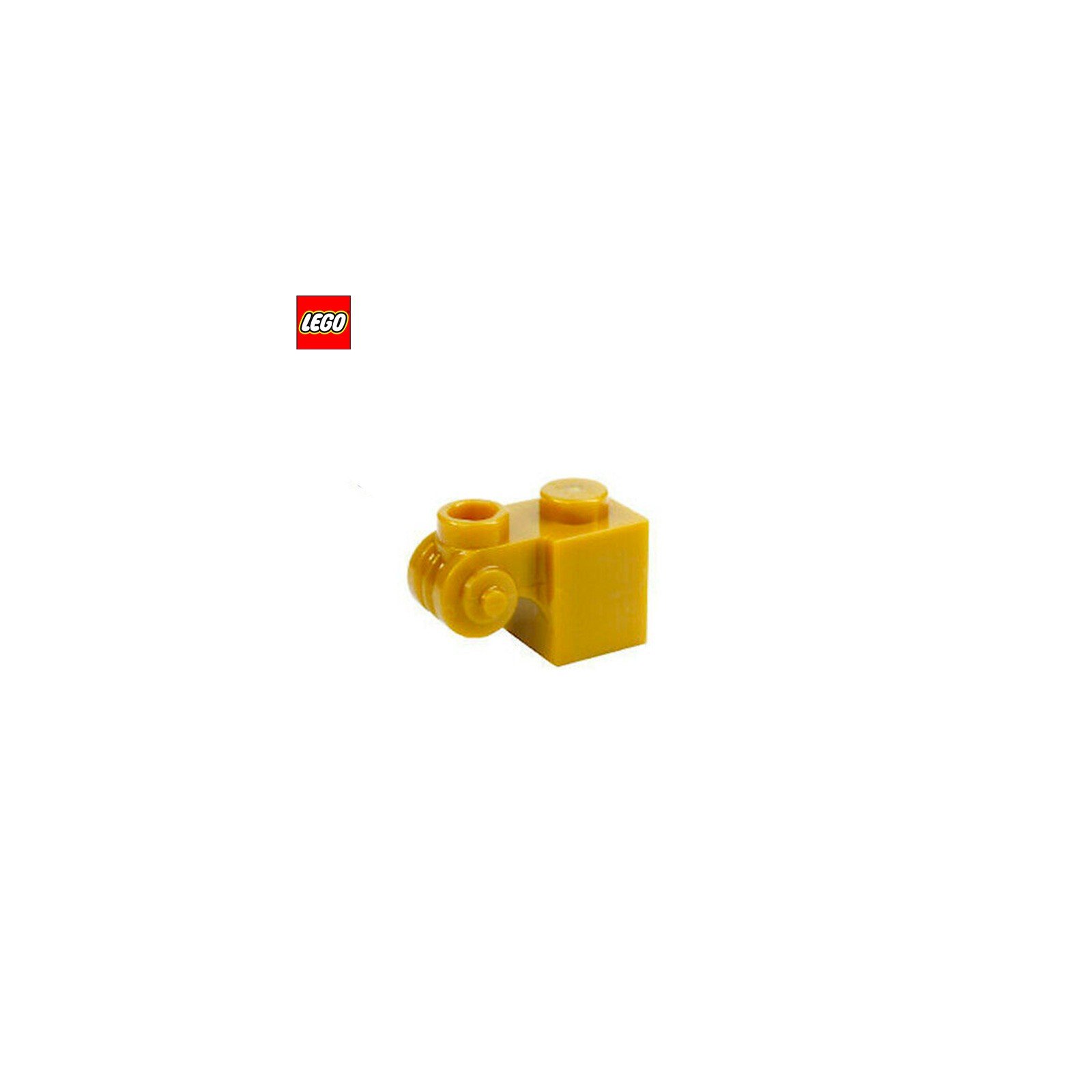 Brique 1x1 avec bout arrondi - Pièce LEGO® 20310