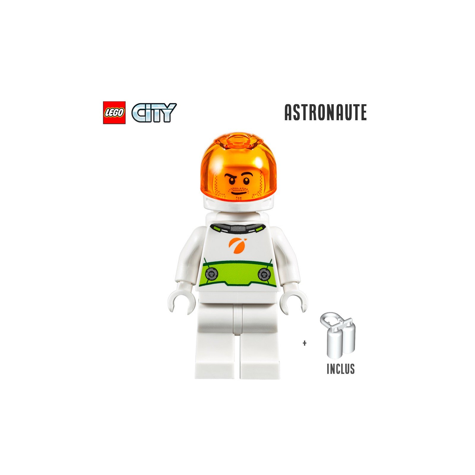 Minifigure LEGO® City - Astronaute