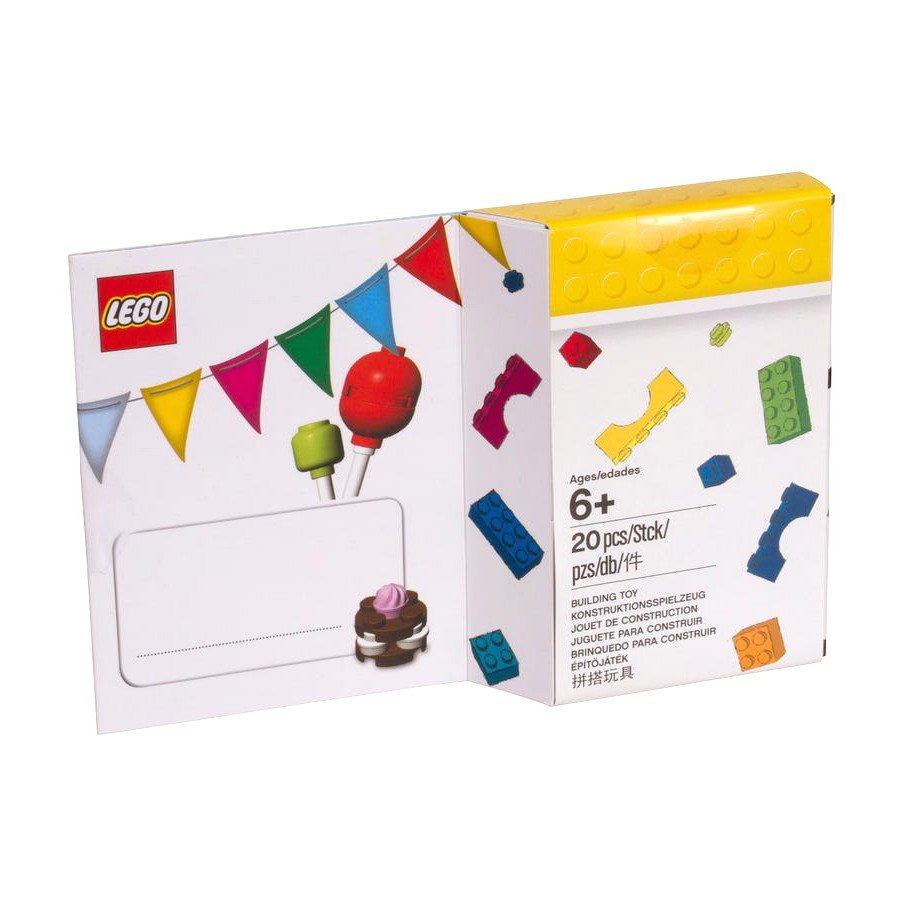 Carte d'anniversaire emblématique LEGO® - LEGO® Exclusif 5004931