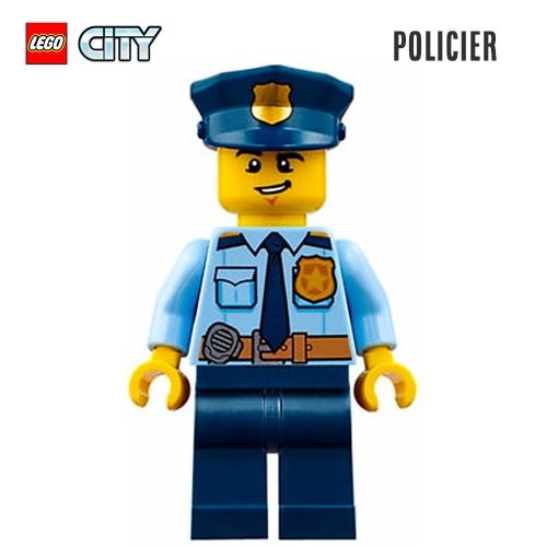 Minifigure LEGO® City - Le policier
