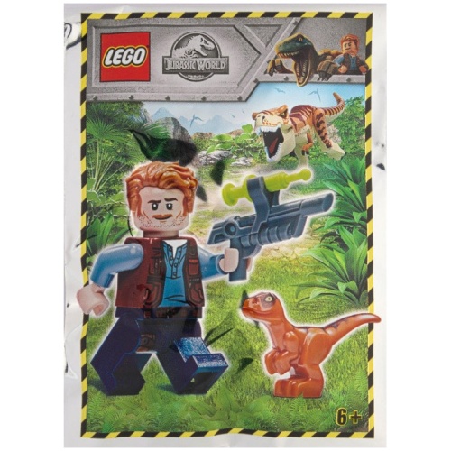 Owen et le bébé raptor - Polybag LEGO® Jurassic World 121904
