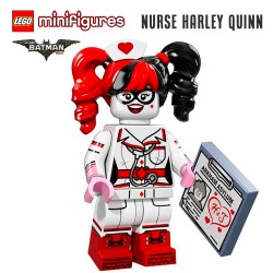Minifigure LEGO® DC Comics - Harley Quinn infirmière (The Batman Movie)