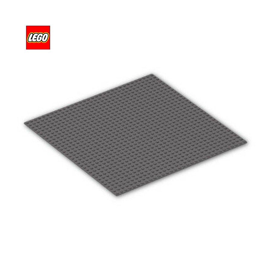 Plaque de base gris foncé 32 x 32 - LEGO® 3811 - Super Briques