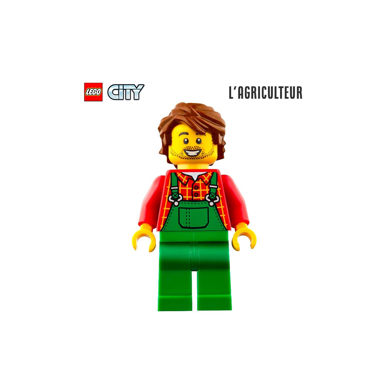 Minifigure LEGO® City - L'agriculteur