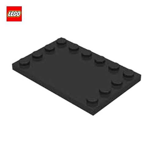 Tuile modifiée 4x6 avec tenons sur 3 bords - Pièce LEGO® 6180