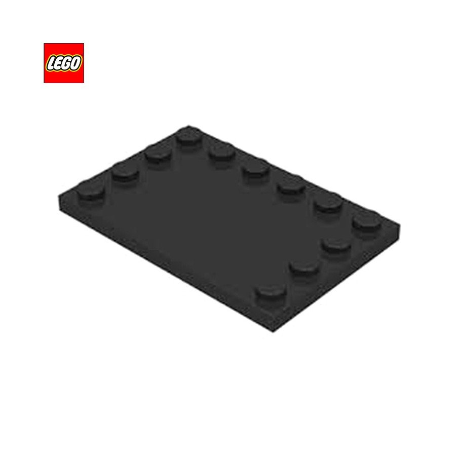 Tuile modifiée 4x6 avec tenons sur 3 bords - Pièce LEGO® 6180