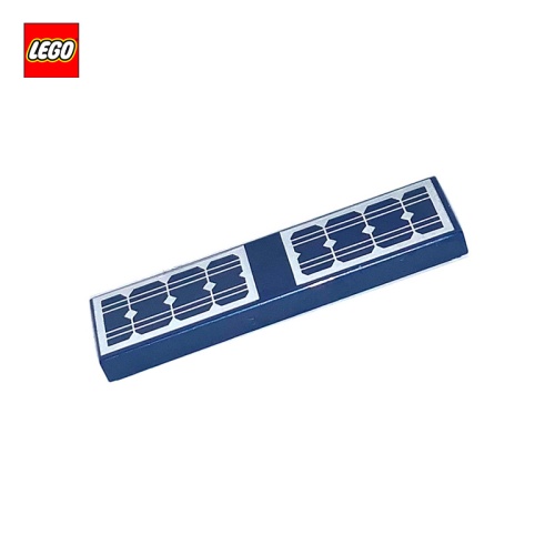 Tuile 1x4 Panneaux solaires - Pièce LEGO® 2431pr008