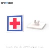 Panneau 2x2 Hôpital - Pièce LEGO® customisée