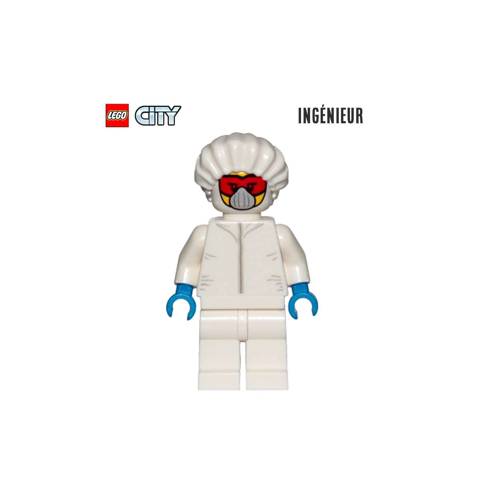 Minifigure LEGO® City - L'ingénieur