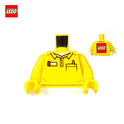 Torse (avec bras) "Employé LEGO" - Pièce LEGO® 76382