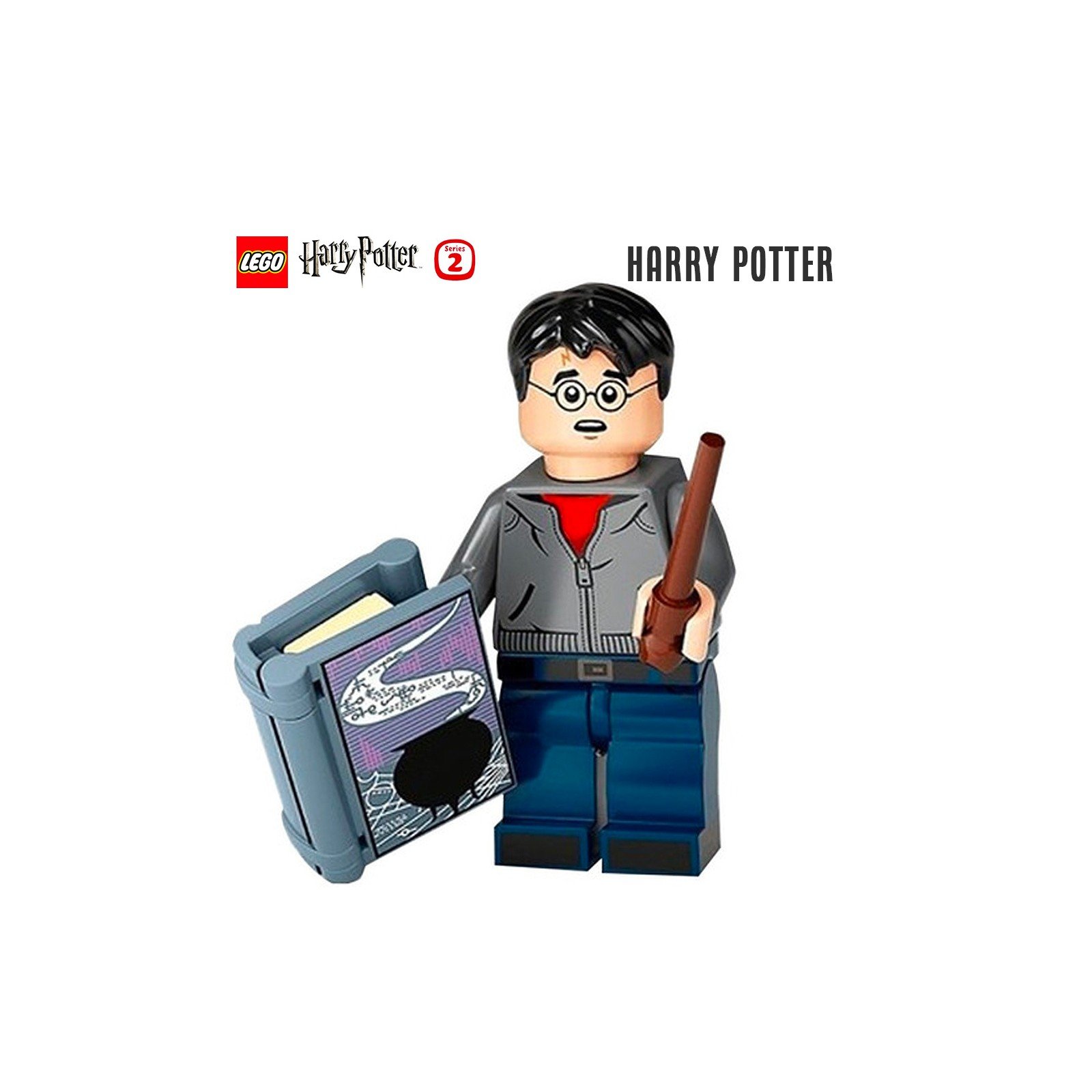 Minifigure LEGO® Harry Potter Série 2 - Harry Potter - Super Briques