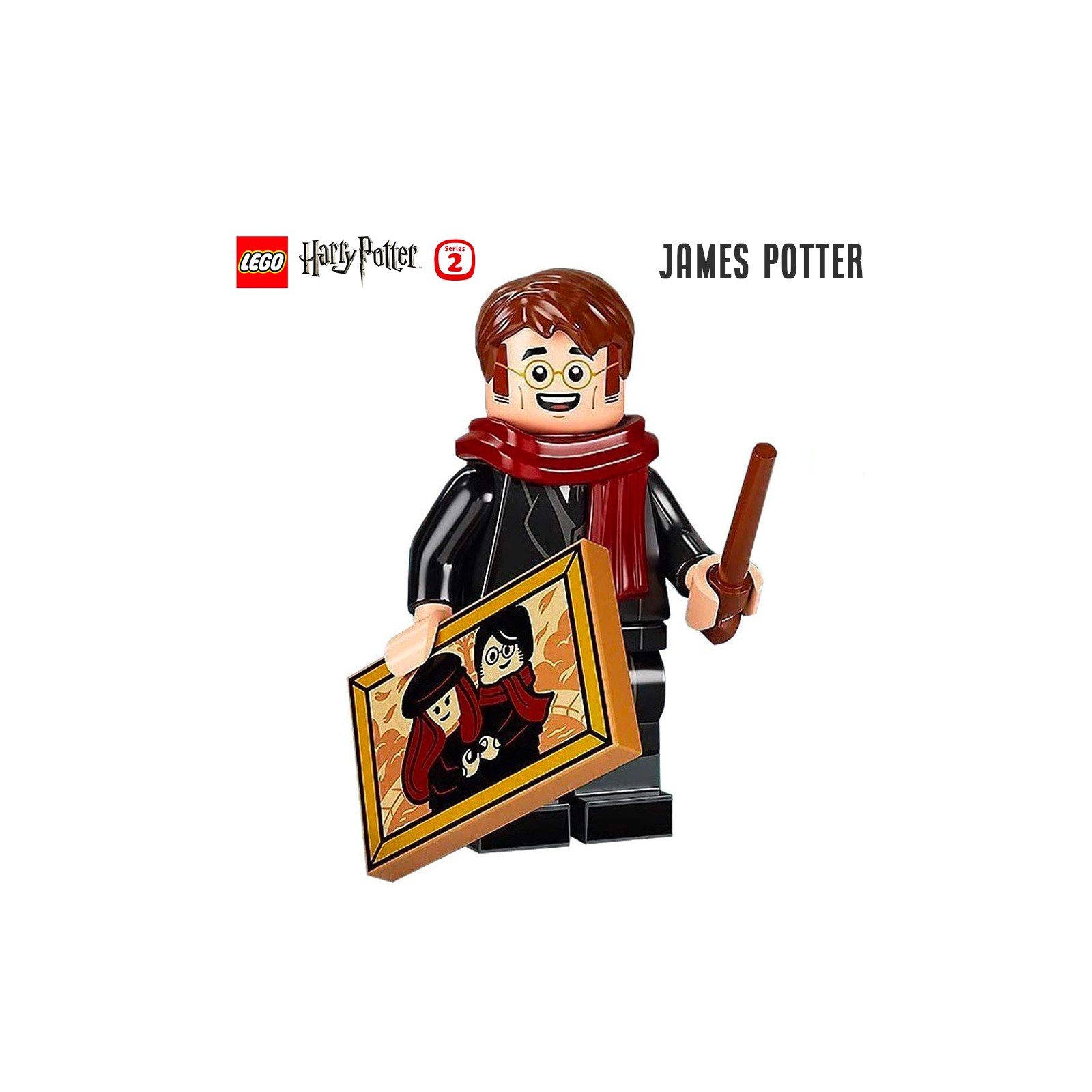 Minifigure LEGO® Harry Potter Série 2 - James Potter
