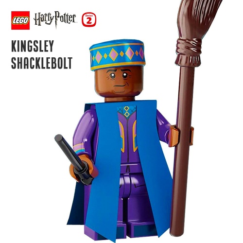 Minifigure LEGO® Harry Potter Série 2 - Kingsley Shacklebolt