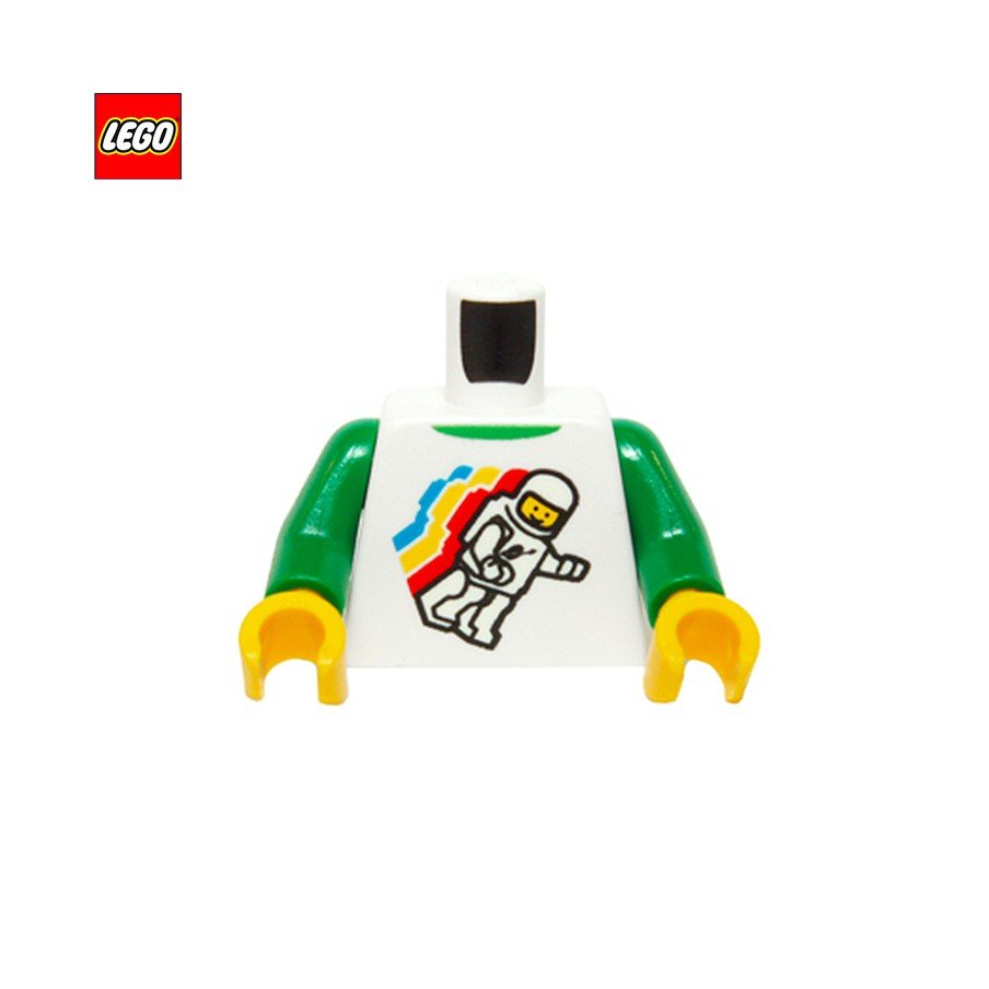 Torse (avec bras) "Astronaute" - Pièce LEGO® 76382