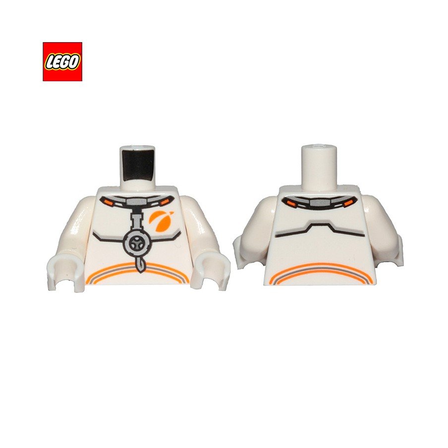 Torse (avec bras) combinaison d'astronaute - Pièce LEGO® 76382